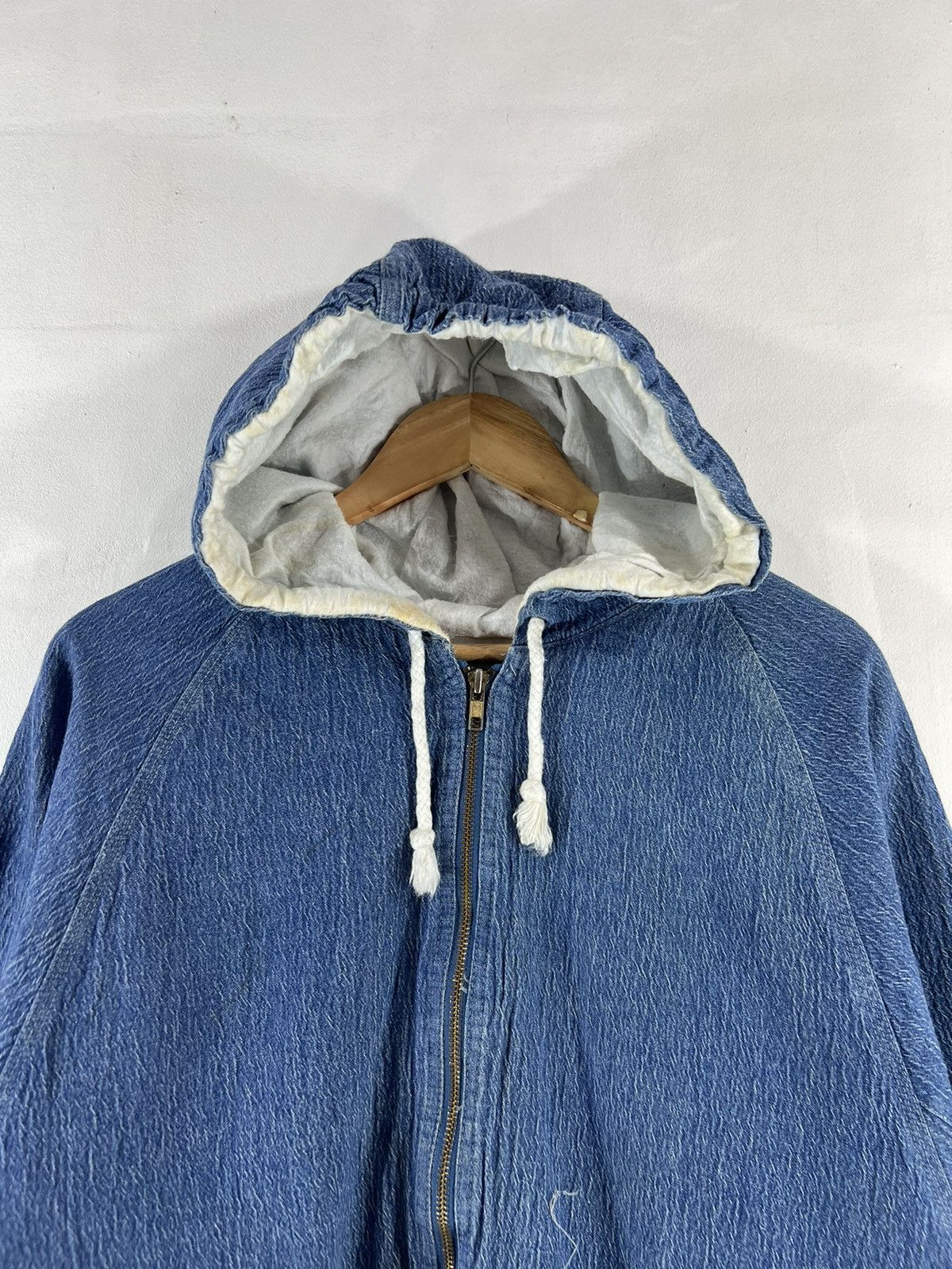 Edwin Vintage Edwin Full Zipper Jacket Rare Design Size US L / EU 52-54 / 3 - 3 Thumbnail