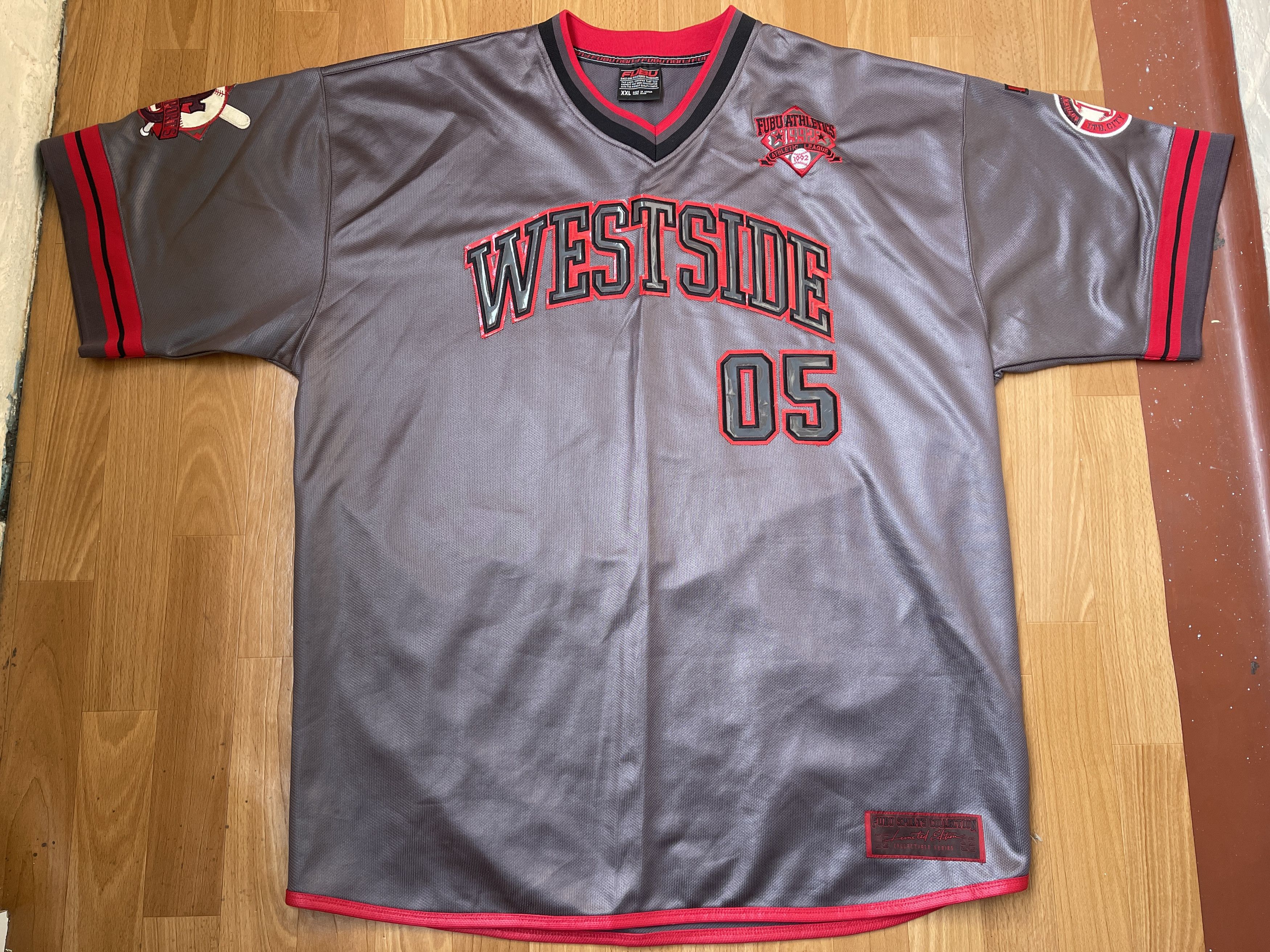 Fubu FUBU jersey vintage hip hop t-shirt WestSide City Series XXL Size US XXL / EU 58 / 5 - 12 Thumbnail