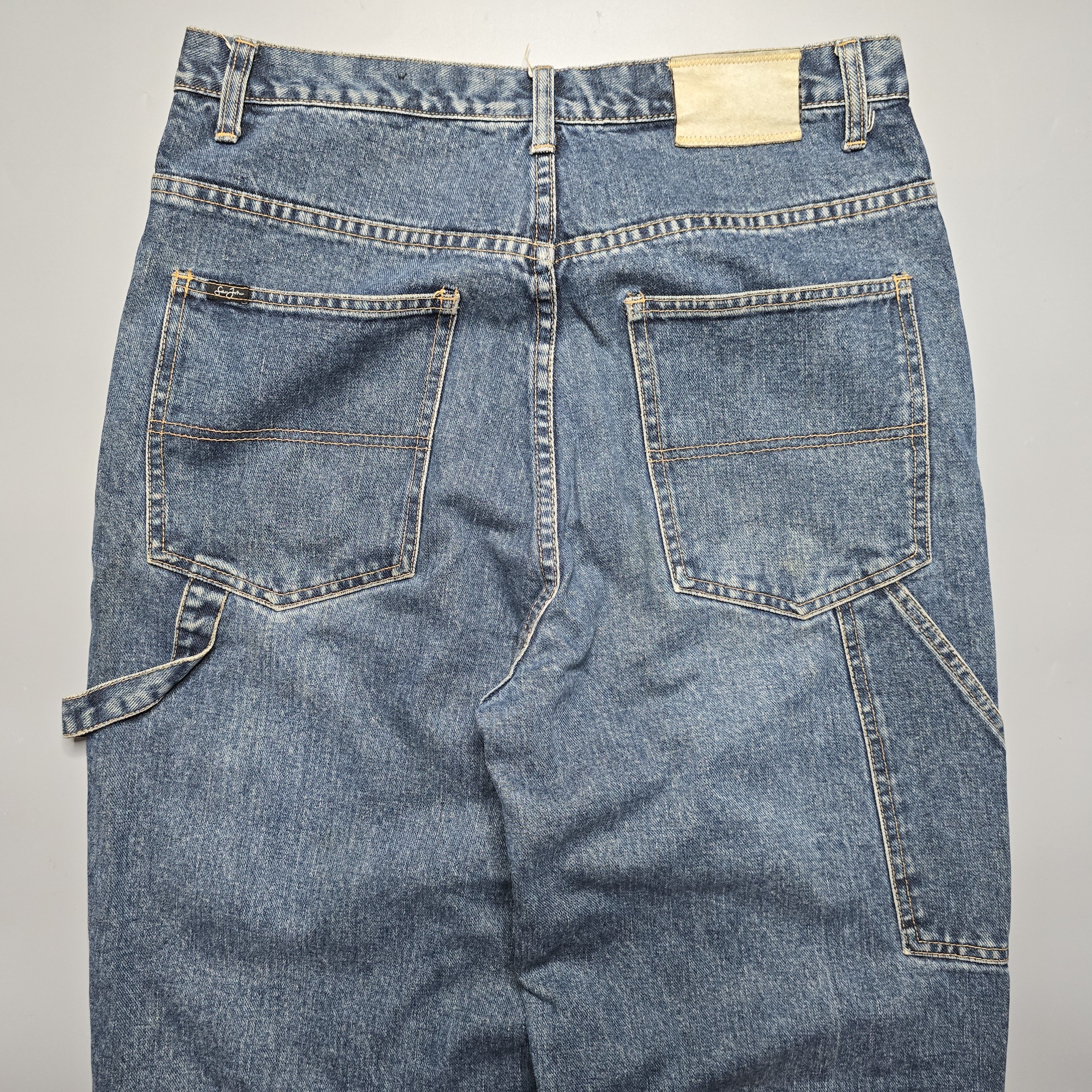 JNCO × Sean John × Vintage Sean John - Y2K Baggy Carpenter Jeans Size US 32 / EU 48 - 4 Thumbnail