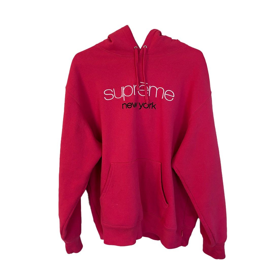 トップス Supreme Chrome Classic Logo Hooded Supreme Chrome Classic Logo Hooded Sweatshirt Olive Men's - FW16 - US