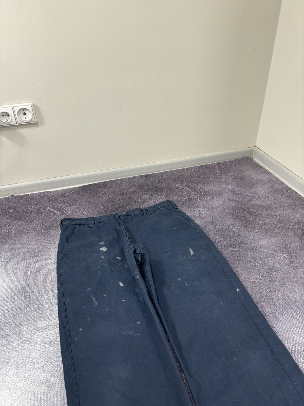 Carhartt Vintage Carhartt Y2K Skate Navy Baggy Blended Twill Pants Size US 38 / EU 54 - 12 Thumbnail