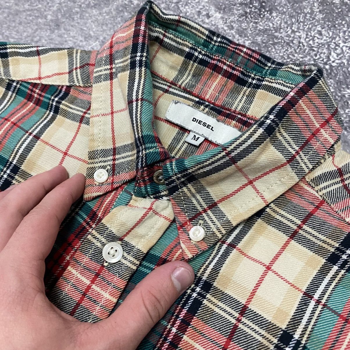 Diesel Luxury Diesel Streetwear small logo y2k opium button shirt Size US M / EU 48-50 / 2 - 6 Thumbnail