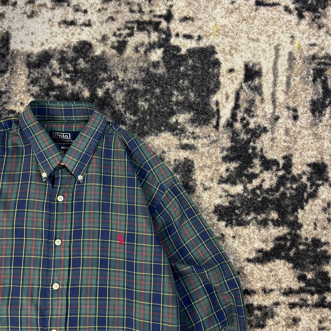 Polo Ralph Lauren Polo Ralph Lauren Vintage 90s Checkered Button Up Shirt Size US XL / EU 56 / 4 - 2 Thumbnail