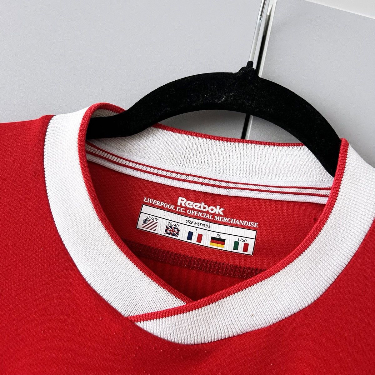 Reebok Liverpool jersey 2002 vintage rare reebok Size US L / EU 52-54 / 3 - 3 Thumbnail