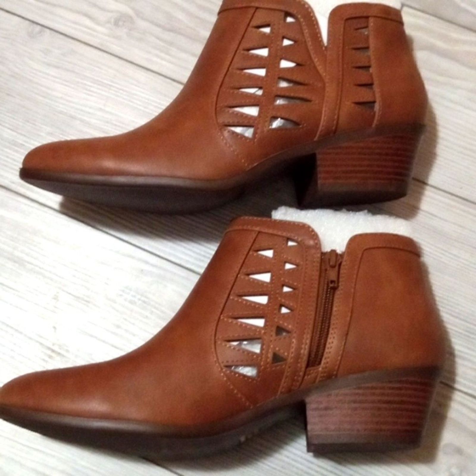 Other (S-3405) Soda CHANCE Womens Perforated Booties Sz 10 Size US 10 / IT 40 - 5 Thumbnail