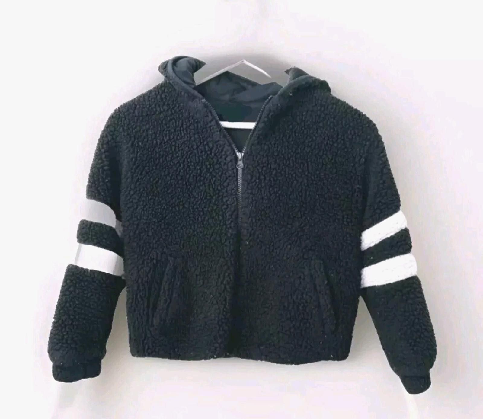 Sonoma Target Sonoma Womens Small Softest Teddy Sherpa Hoodie Black Size S / US 4 / IT 40 - 1 Thumbnail