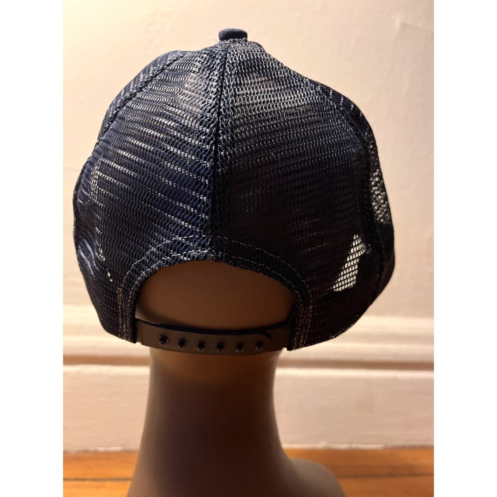 Vintage VINTAGE Smirnoff Vodka Master Mixologist Snapback Hat Adult One Size Navy Blue 80s USA Men Size ONE SIZE - 4 Thumbnail