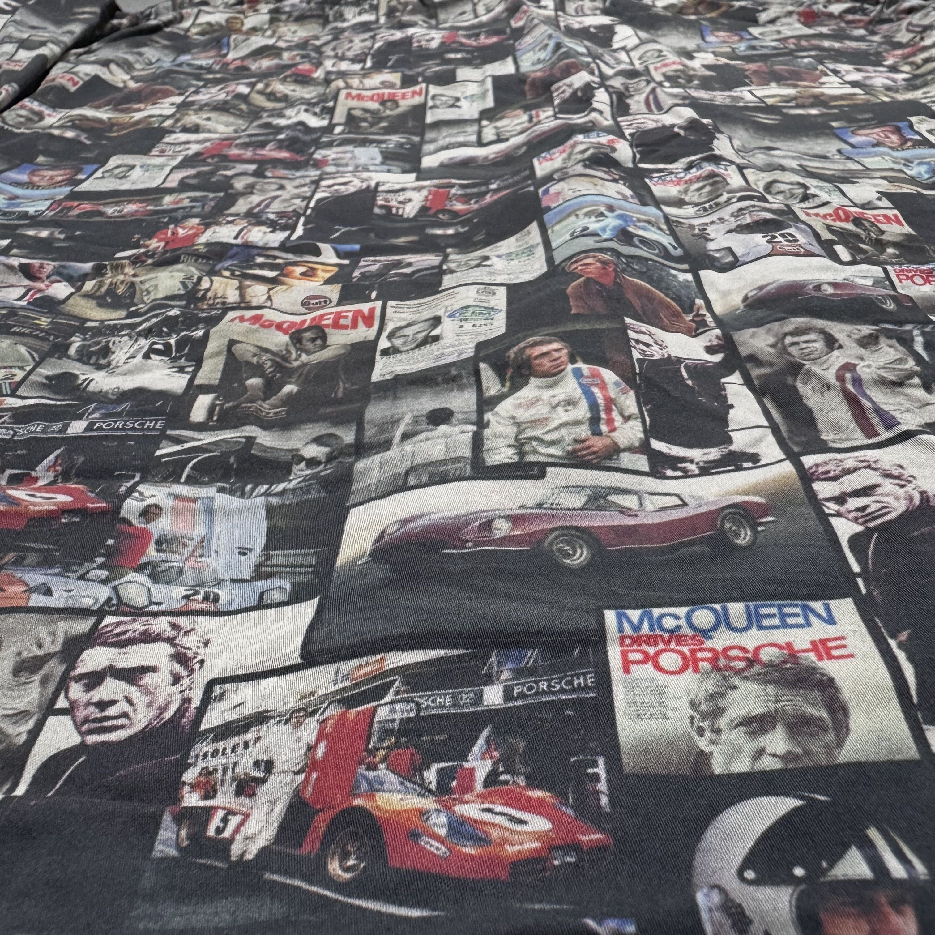 Designer CLAUDIO LUGLI STEVE MCQUEEN LE MANS SHIRT BUTTON UP DC Size US XL / EU 56 / 4 - 2 Thumbnail