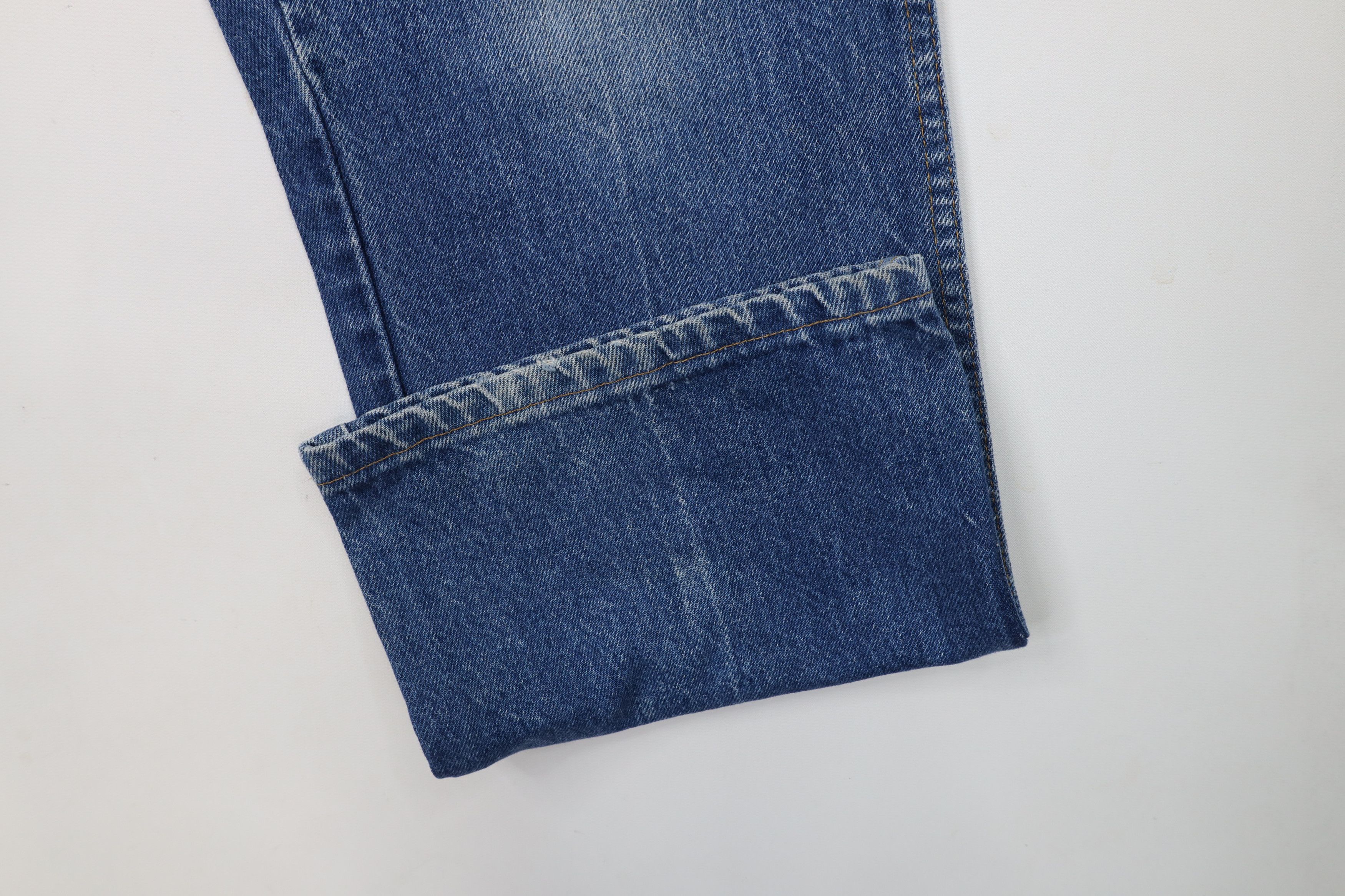 Vintage Vintage 90s Streetwear Flared Wide Leg Denim Jeans Blue USA Size US 36 / EU 52 - 6 Thumbnail