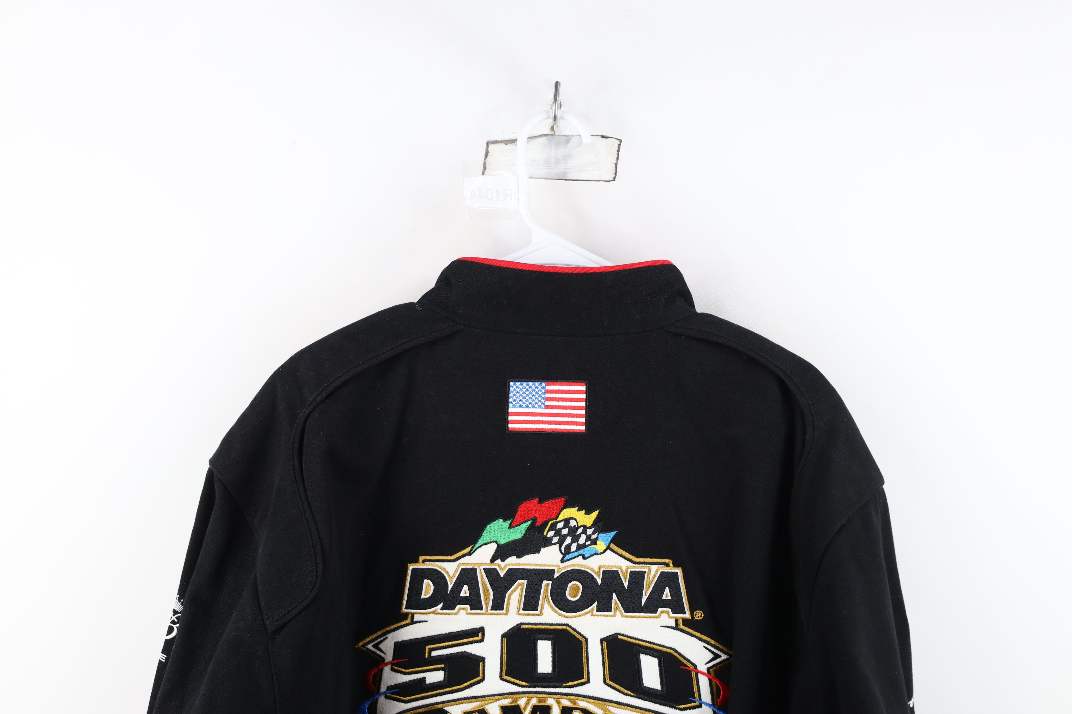 Vintage Deadstock Y2K 2004 NASCAR Dale Earnhardt Jr Crew Jacket Size US L / EU 52-54 / 3 - 14 Thumbnail