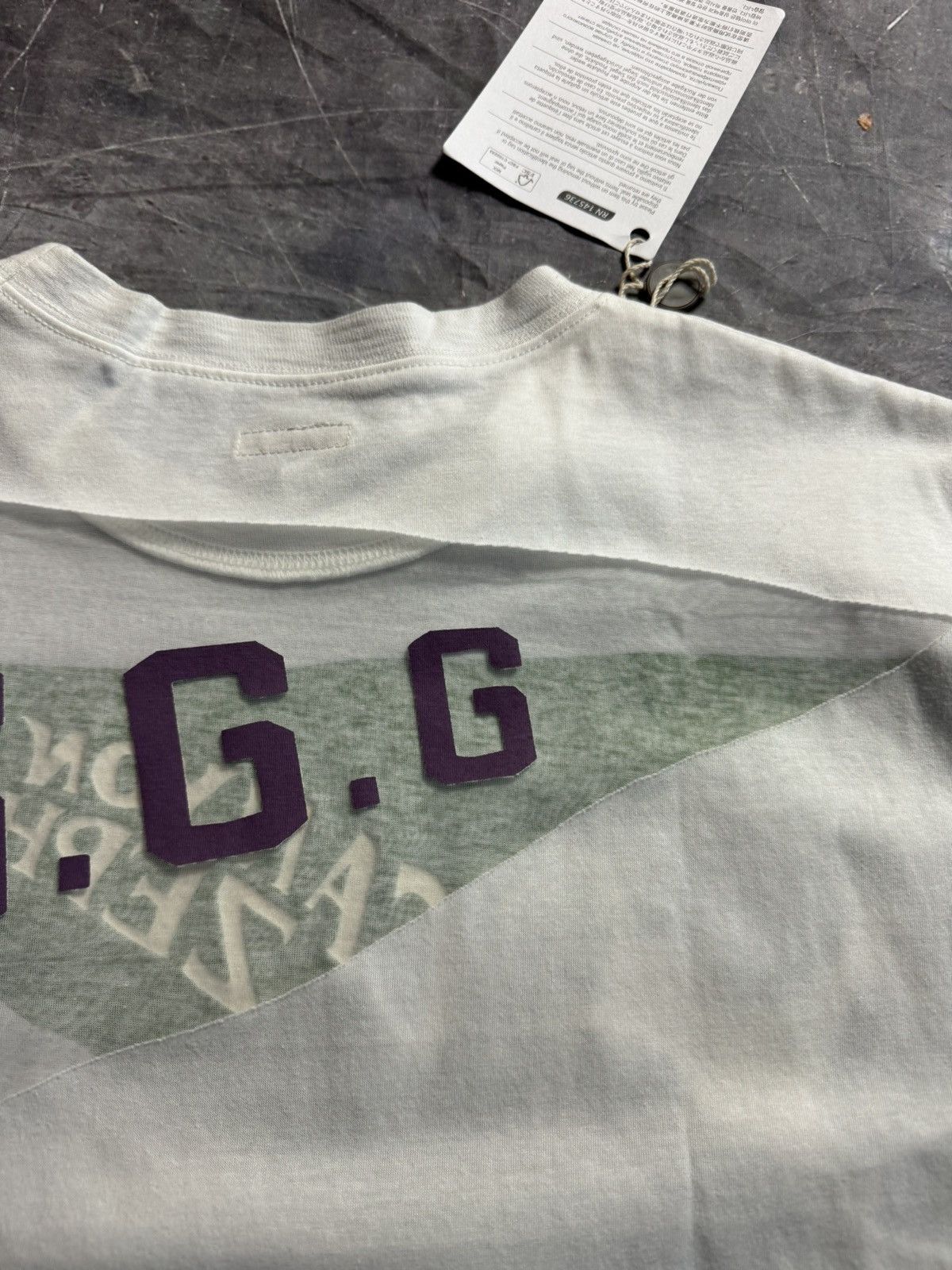 Kapital Kapital Burnout Jersey Pennant & GGG T-Shirt Size US L / EU 52-54 / 3 - 8 Thumbnail