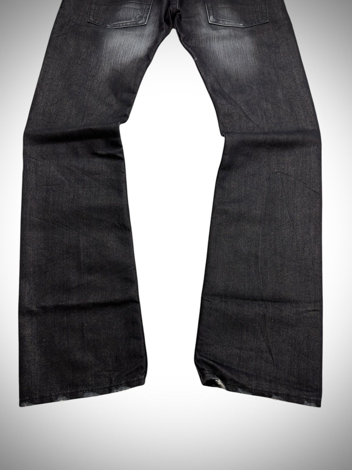 Japanese Brand Flared TROISO - Made in Japan Embroidered If Six Lgb Style Size US 31 - 9 Thumbnail