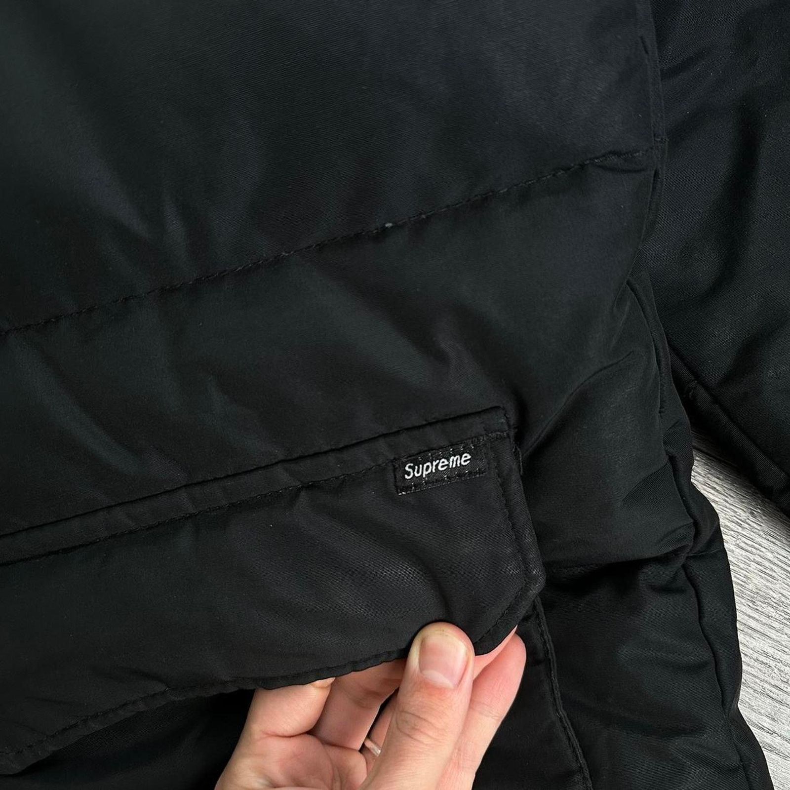 Supreme × Vintage Rare 90s - 00s Supreme Down Hooded Puffer Jacket Parka Coat Size US M / EU 48-50 / 2 - 4 Thumbnail