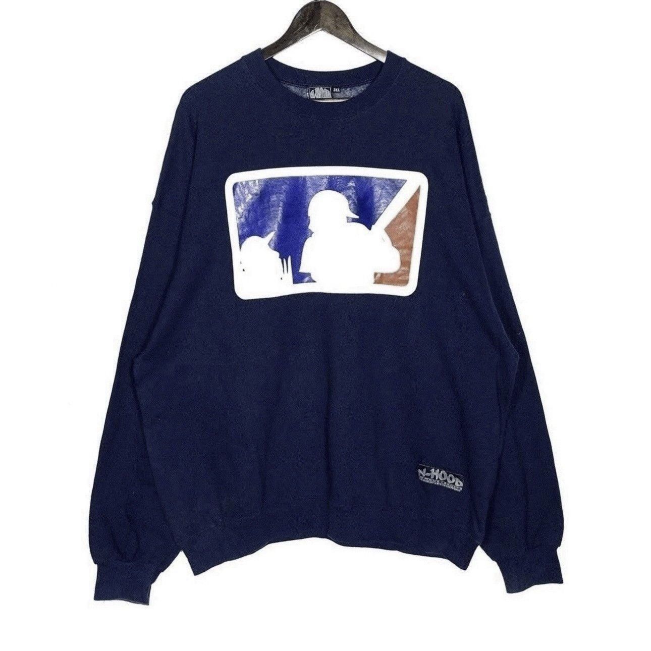 MLB Mlb sweatshrit big logo Size US XL / EU 56 / 4 - 1 Thumbnail