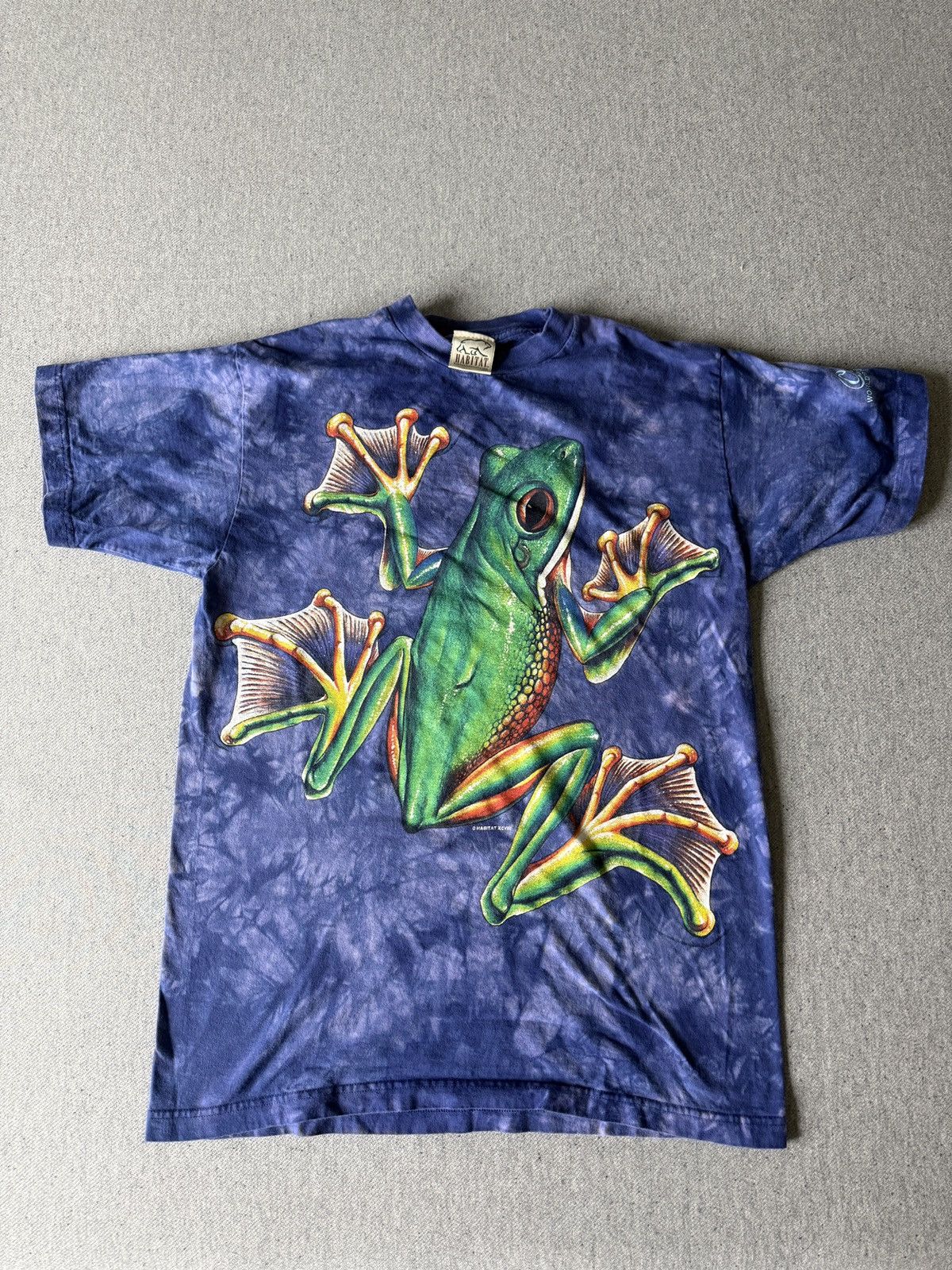 Cabelas Vintage Cabela’s Tie Dye Frog Tee Size US M / EU 48-50 / 2 - 1 Thumbnail