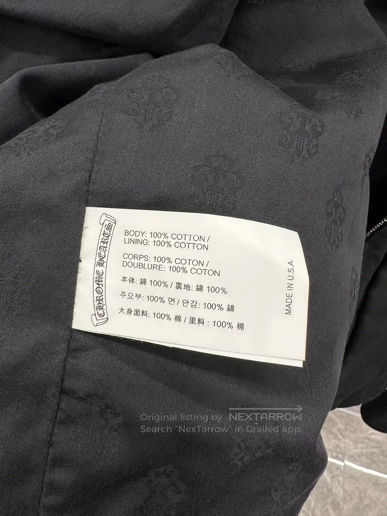 Chrome Hearts CHROME HEARTS Size L Silver nail Sanskrit washed canvas too Size US L / EU 52-54 / 3 - 8 Thumbnail