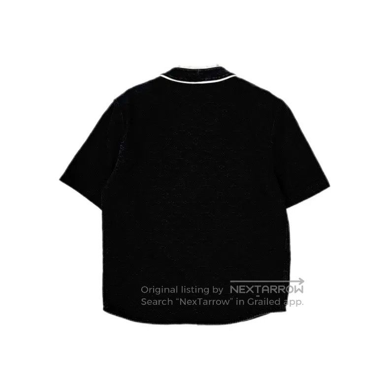 Louis Vuitton Louis Vuitton Black full logo denim short sleeve jacket Size US M / EU 48-50 / 2 - 2 Thumbnail