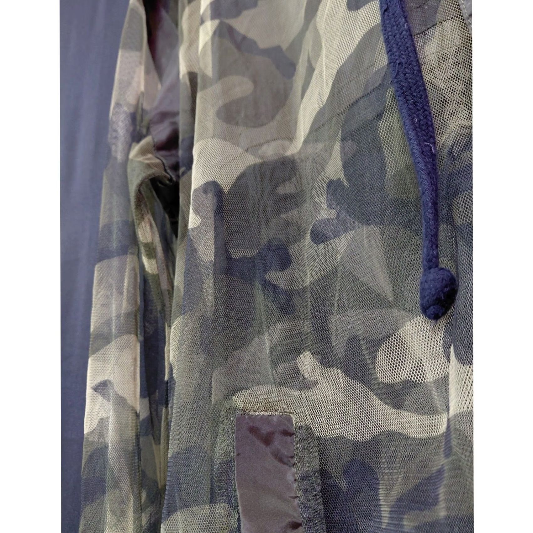 Vintage Shinestar Camouflage Hooded Jacket Mens M Polyester Zip Breathable Lightweight Pullover Camouflage Outdoor 90s? Size US M / EU 48-50 / 2 - 3 Thumbnail
