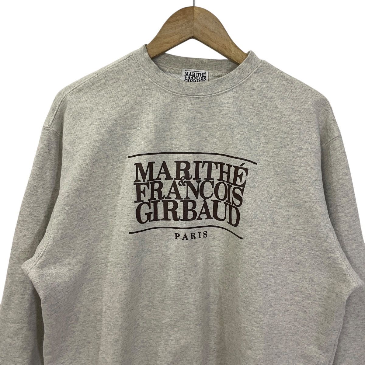 Marithe + Francois Girbaud Vintage Marithe Francois Girboud Big Logo Sweatshirt Size US L / EU 52-54 / 3 - 2 Thumbnail