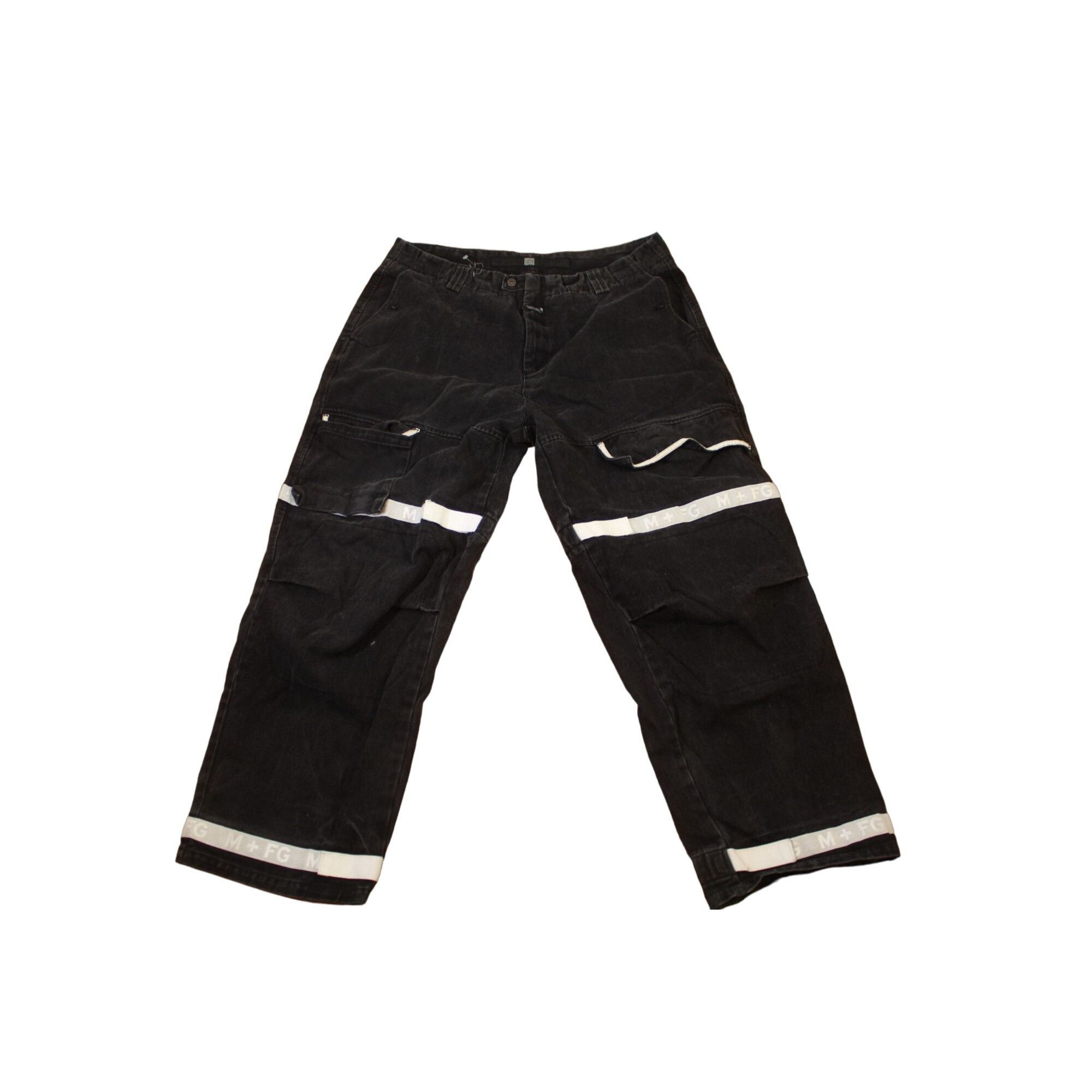 Pantalon Cargo Modulable Girbaud Noir - Transformable En Bermuda - Taille 42