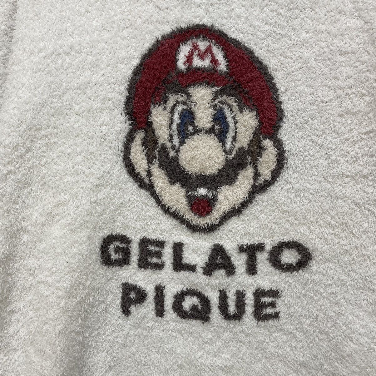 Nintendo × Vintage Vintage Nintendo Super Mario By Gelato Pique Fleece Size US M / EU 48-50 / 2 - 4 Thumbnail