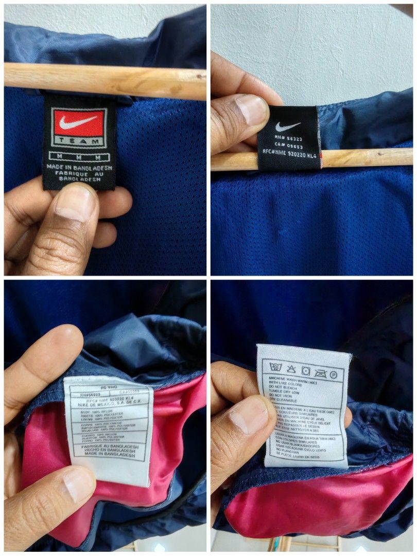 Nike Vintage Nike FCB Windbreaker Jacket – Barça Era Glory (M) Size US M / EU 48-50 / 2 - 9 Thumbnail