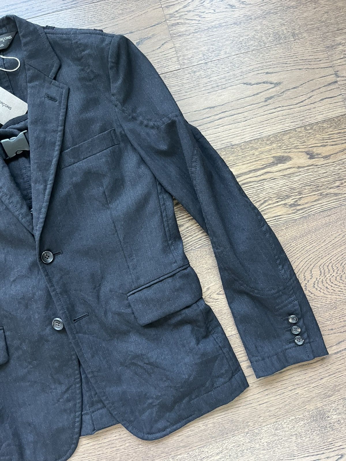 Comme des Garcons Homme Plus × Rei Kawakubo Comme des Garcons Homme Plus Samurai Kendo Jacket with Vest Size US XS / EU 42 / 0 - 20 Thumbnail