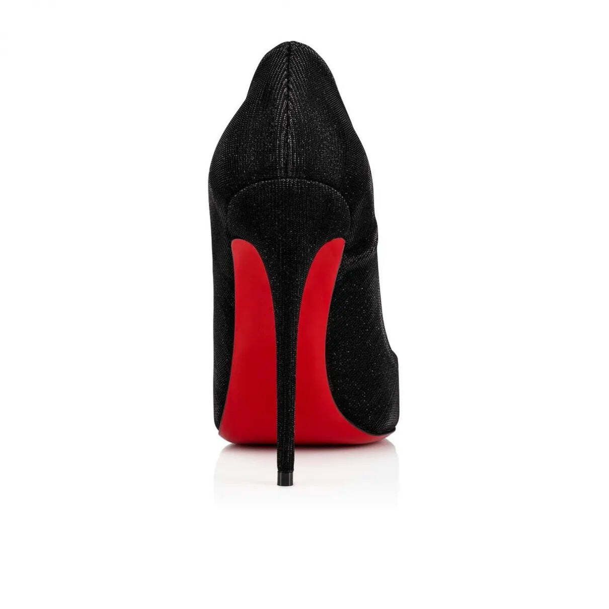 Christian Louboutin So Kate 120 Glitter Tennis Black Pointed Toe Heel Pump 42 Size US 12 / IT 42 - 14 Thumbnail
