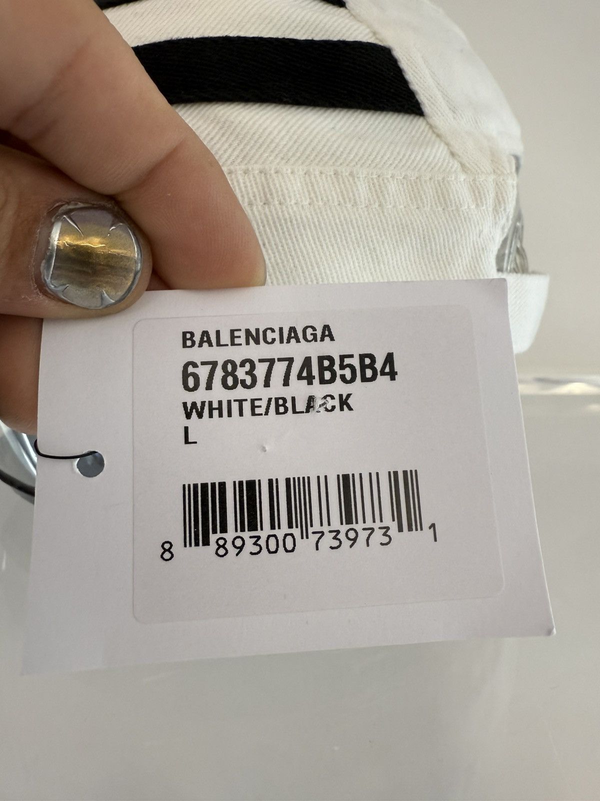 Balenciaga Balenciaga Tracksuit Striped Baseball Cap Size Large Size ONE SIZE - 4 Thumbnail