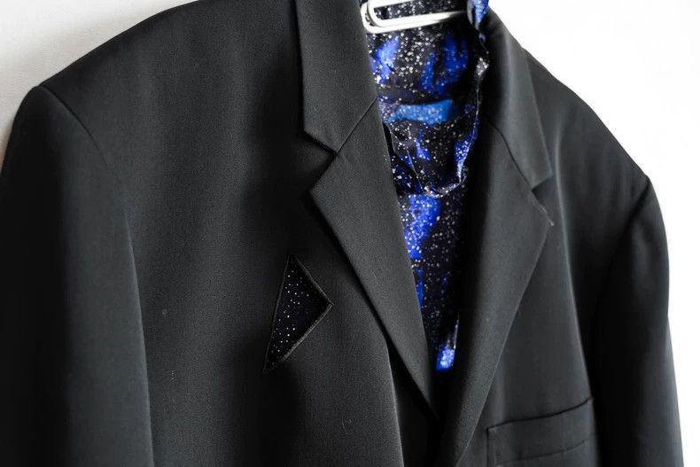 Yohji Yamamoto Yohji Yamamoto 92SS triangular cutout jacket 2505-Nextarrow Size US M / EU 48-50 / 2 - 2 Thumbnail