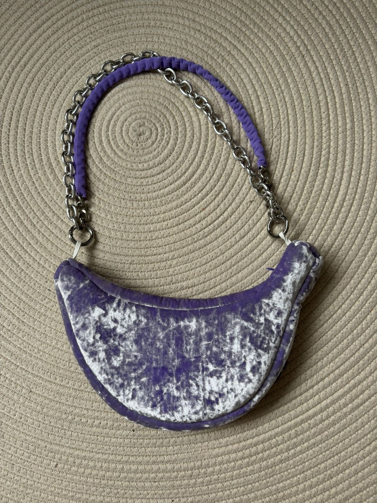 Melitta Baumeister Melitta Baumeister purple banana chain bag Size ONE SIZE - 1 Thumbnail