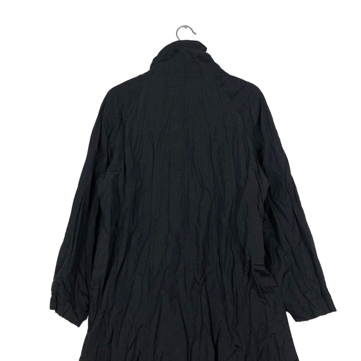 Japanese Brand Rich Black Long Fly Jacket Bondage Biker Issey Miyake Japan Size US M / EU 48-50 / 2 - 9 Thumbnail