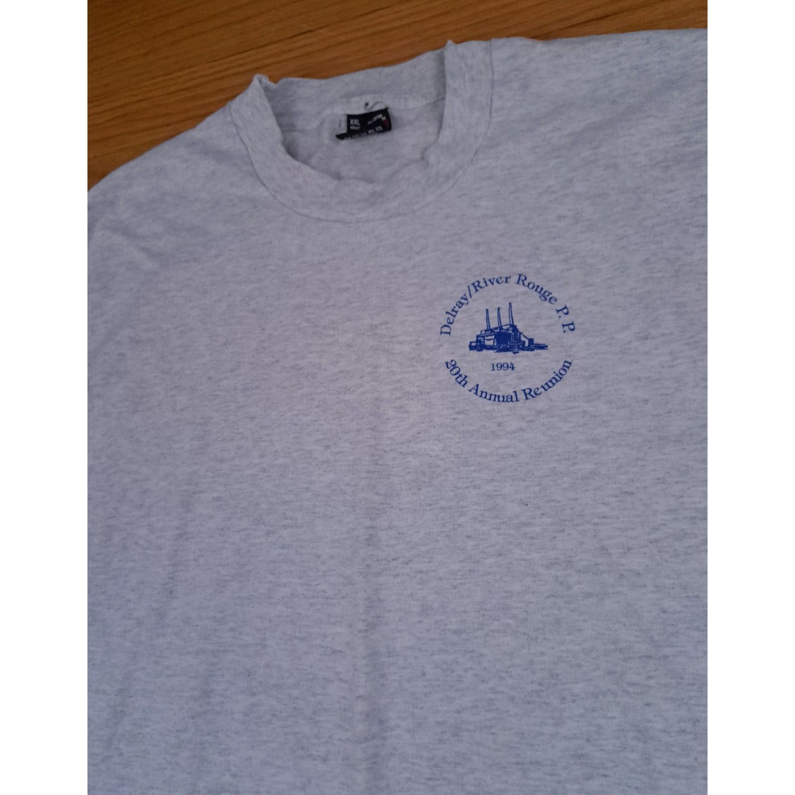 Vintage VINTAGE Delray/River Rouge Power Plant Single Stitch T-Shirt USA Made 2XL 1994 Size US XXL / EU 58 / 5 - 2 Thumbnail