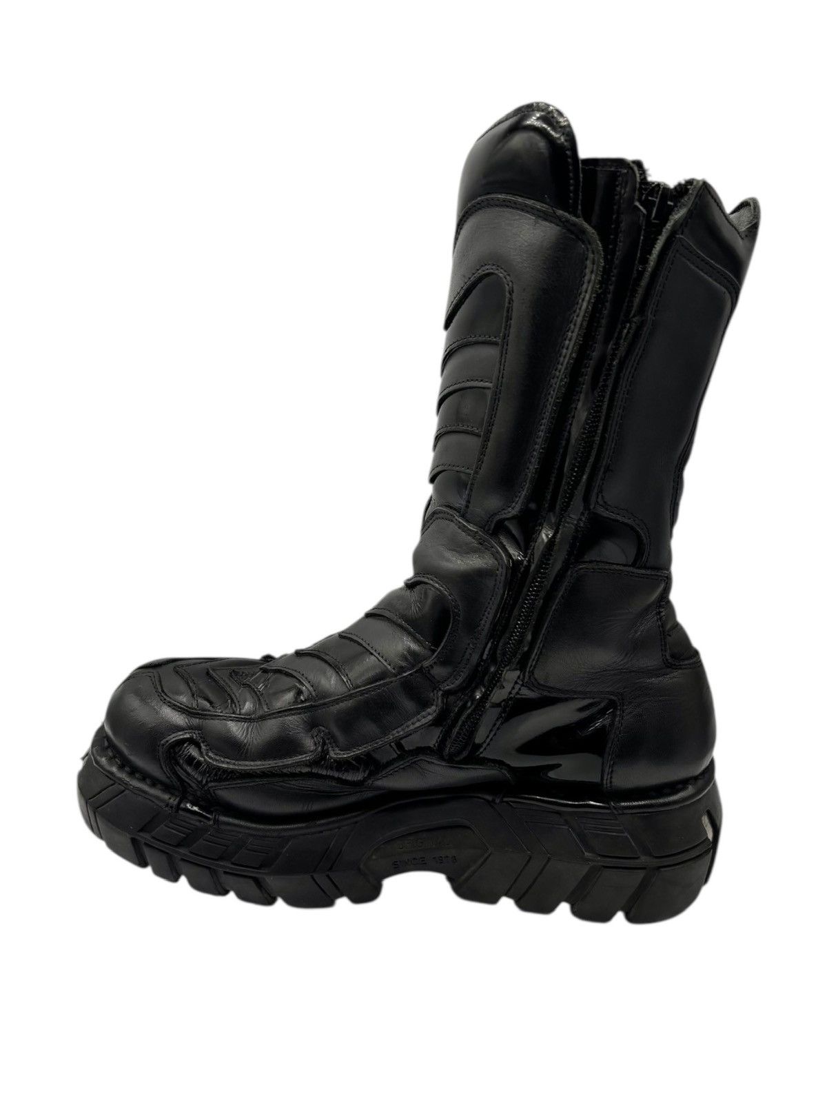 New Rock Vintage New Rock trailer mid-calf platform boots Size 40 Size US 10 / IT 40 - 5 Thumbnail