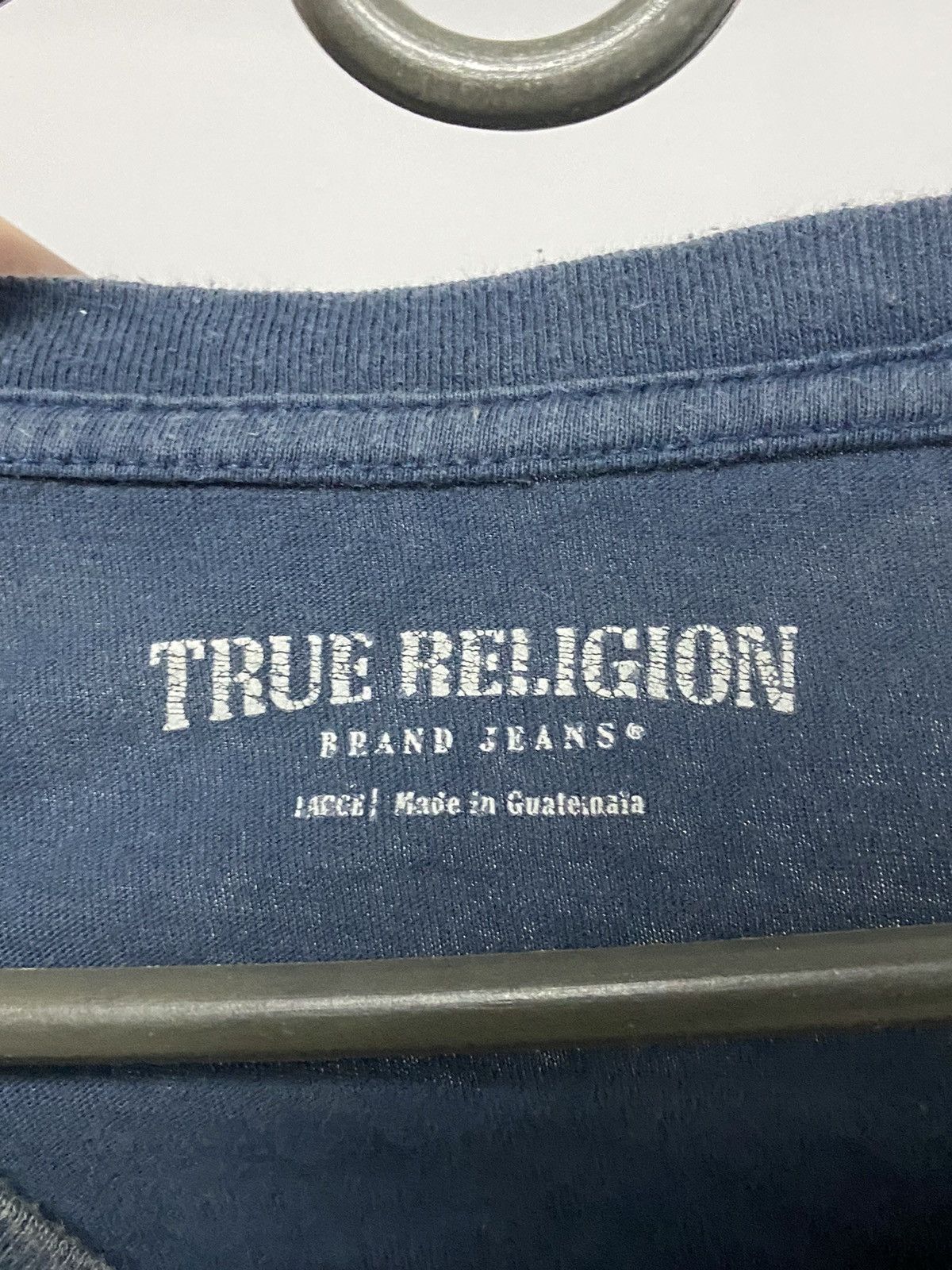 True Religion × Vintage True Religion T-shirt Vintage big Logo skate Y2K Size US L / EU 52-54 / 3 - 5 Thumbnail