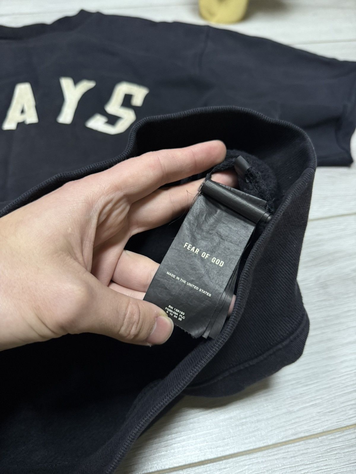 Fear of God fear of god 7th grays 3/4 sweatshirt Size US L / EU 52-54 / 3 - 7 Thumbnail
