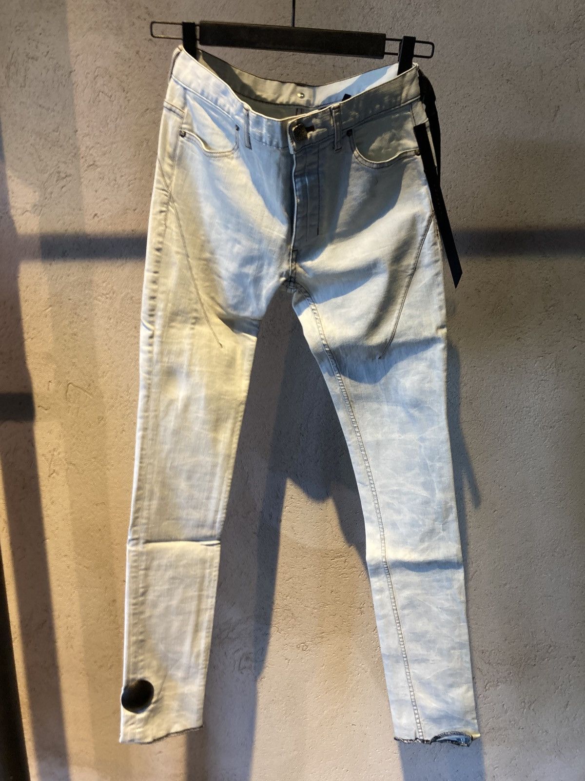 Fagassent Toshiki Aoki Seigeki Very Light Blue Denim Size US 28 / EU 44 - 1 Thumbnail