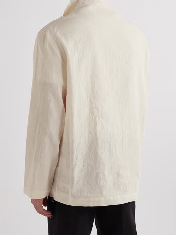 Jacquemus o1mle0424 Half-Zip Jacket in White Size US S / EU 44-46 / 1 - 3 Thumbnail