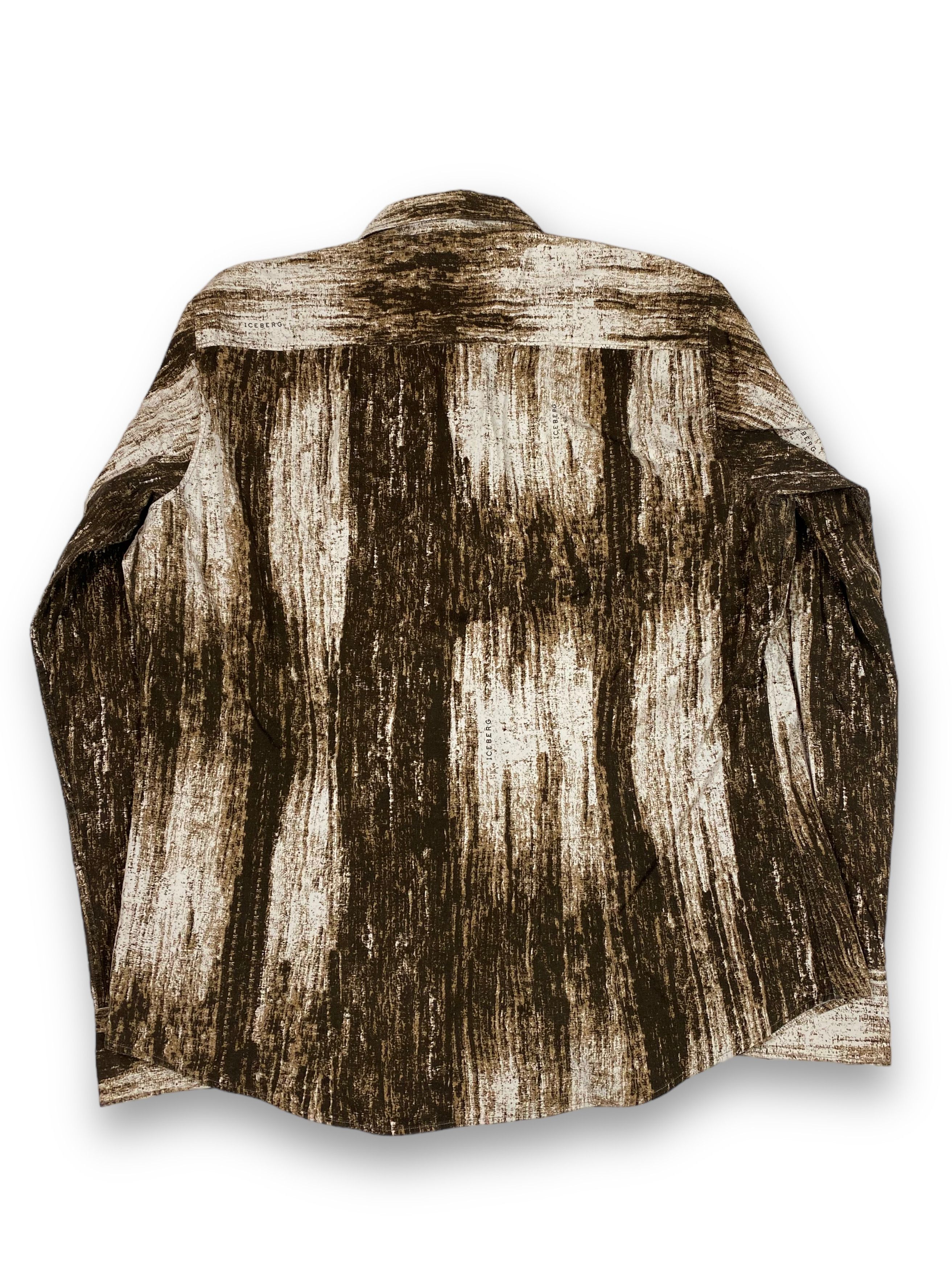 Iceberg RARE! 90s Archive Vintage ICEBERG Crazy Pattern Shirt M603 Size US L / EU 52-54 / 3 - 9 Thumbnail