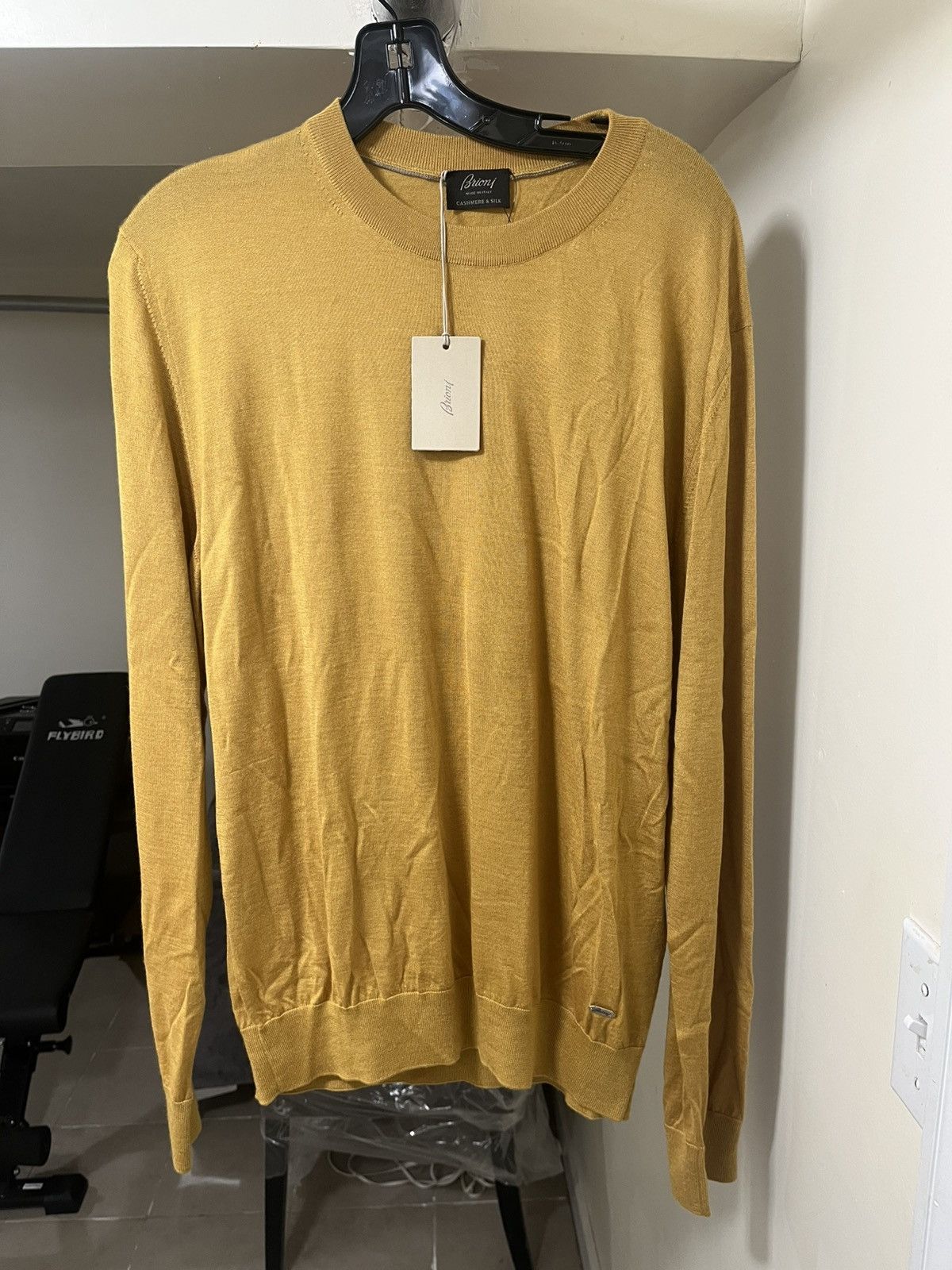 Brioni Brioni Cashmere And Silk Sweater Sz 54 Size US L / EU 52-54 / 3 - 1 Thumbnail