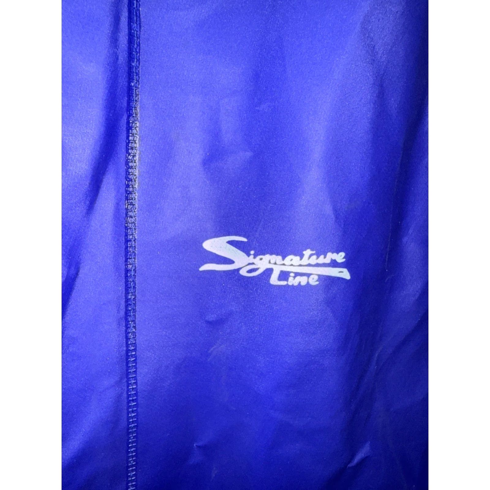 Vintage Dry Rider Signature Line Jacket Men XL Blue Rain Wind Water Repellent Motorcycle Lined Size US XL / EU 56 / 4 - 4 Thumbnail