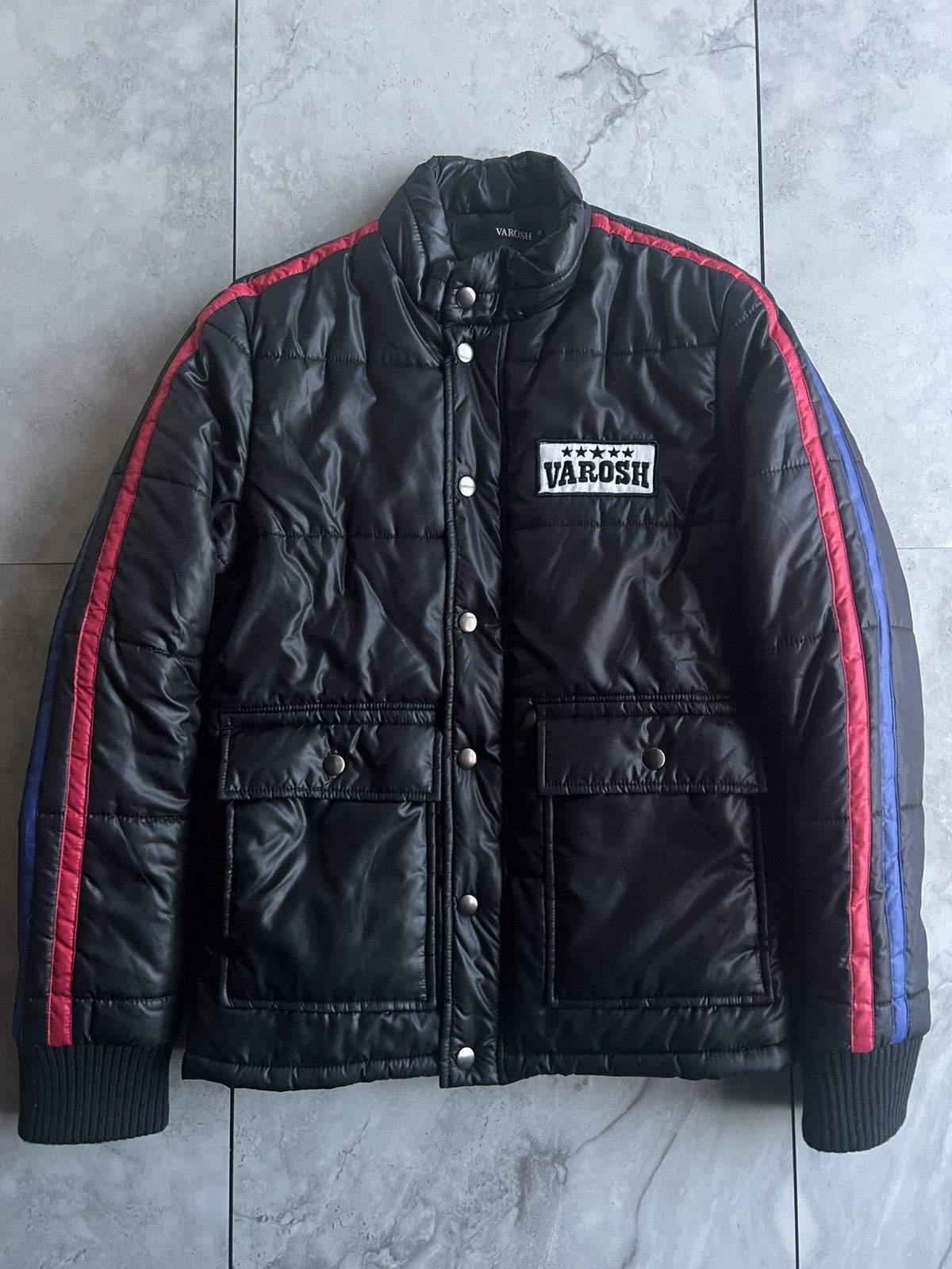 Japanese Brand Varosh Puffer Embroidered Jacket Size US S / EU 44-46 / 1 - 1 Thumbnail