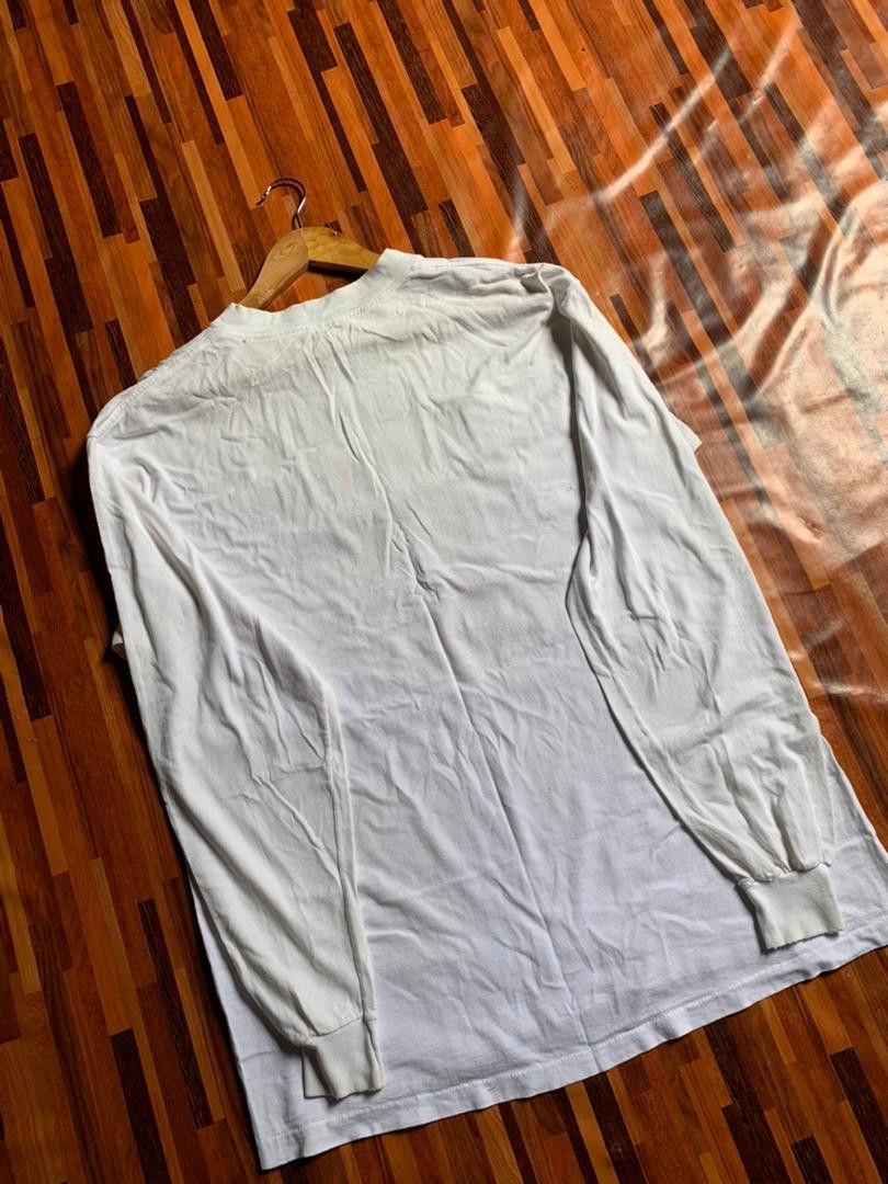 Vintage 90s THE BUBBLE ROOM 467 KING STREET long-sleeve t-shirt Size US L / EU 52-54 / 3 - 5 Thumbnail