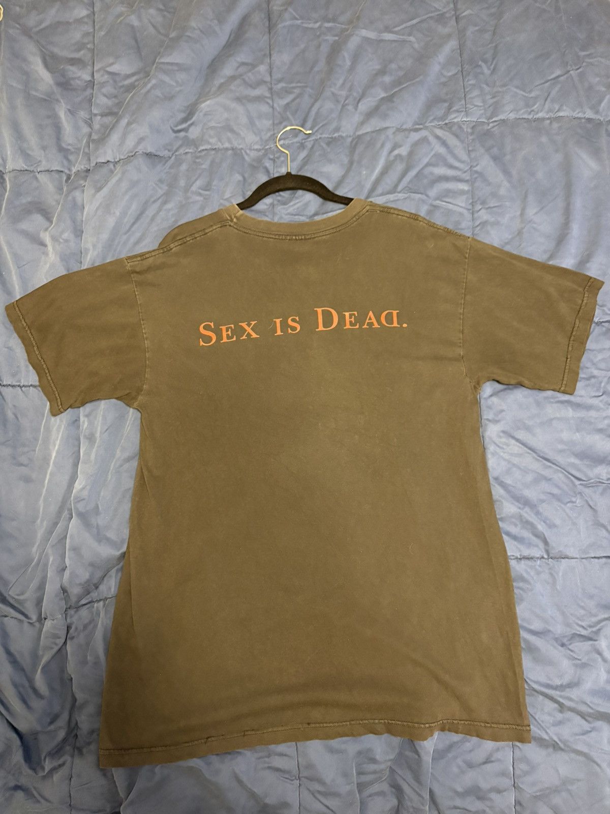 Other Vintage 90s Marilyn Manson Sex Is Dead TShirt Grail Rock Tee Size US L / EU 52-54 / 3 - 2 Thumbnail