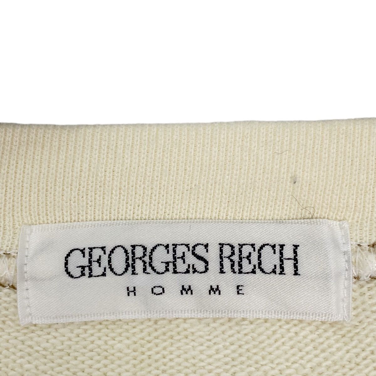 Other Vintage Georges Rech Printed Crewneck Sweatshirt White SizeL Size US M / EU 48-50 / 2 - 5 Thumbnail