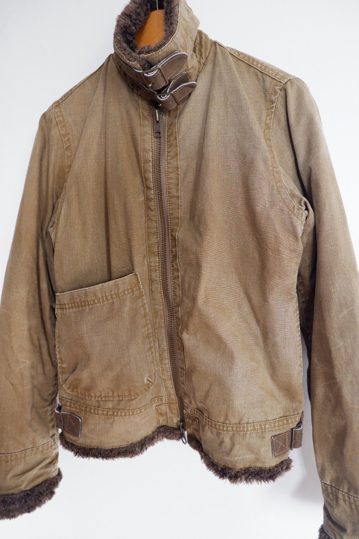 Japanese Brand John Bull Fur Linning Military Jacket Size US S / EU 44-46 / 1 - 3 Thumbnail