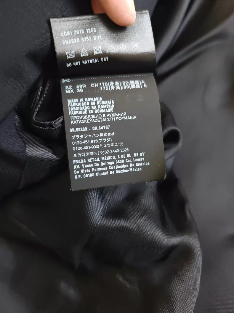 Prada Prada Men's wool suits 2501-Nextarrow Size 46R - 6 Thumbnail