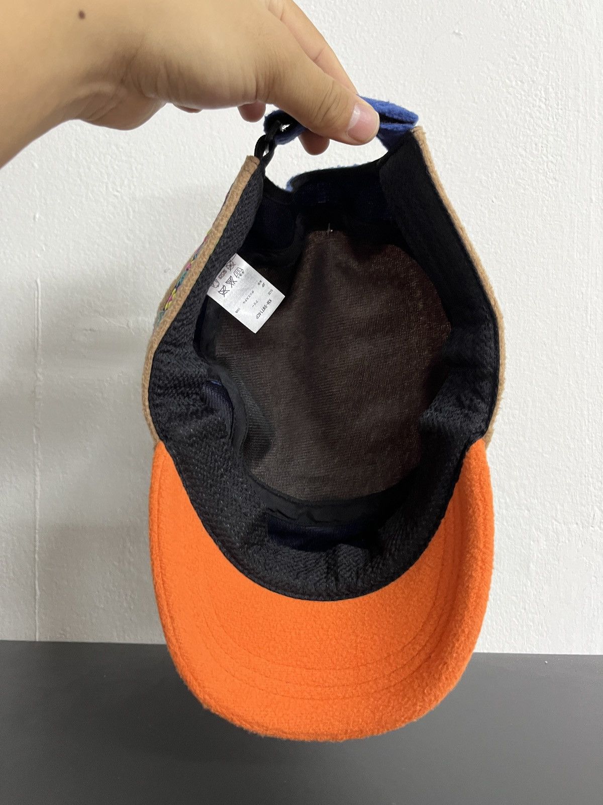 Japanese Brand Kissmark Fleece Outdoor Kavu style Japan Panel Cap hat Size ONE SIZE - 8 Thumbnail