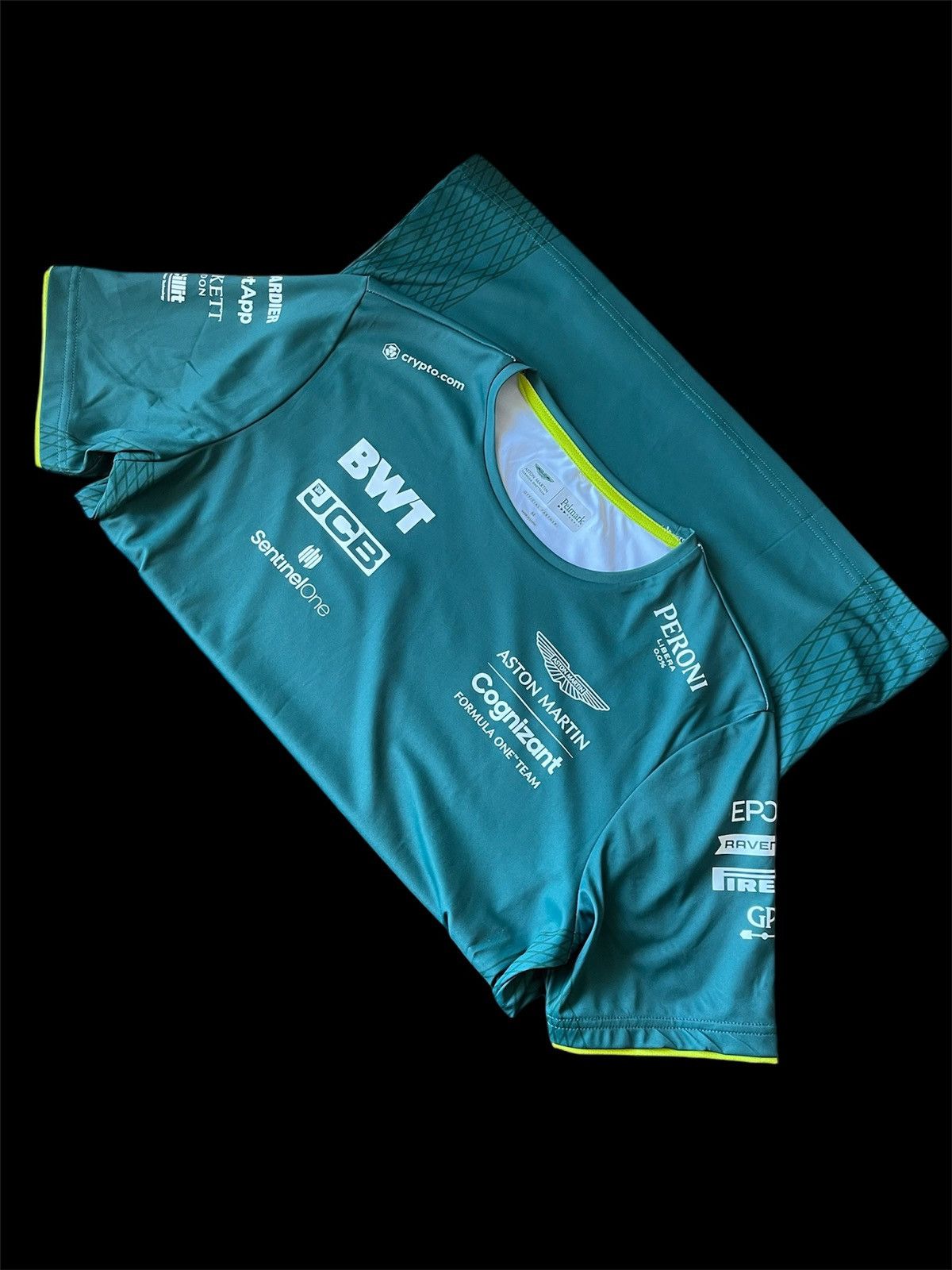 Formula 1 Aston Martin Pelmark formula 1 team green jersey Size US M / EU 48-50 / 2 - 1 Thumbnail