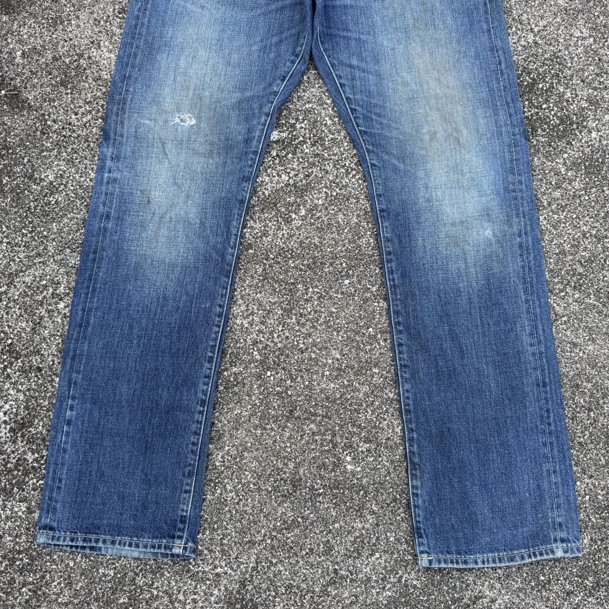 Japanese Brand VINTAGE JAPANESE SELVEGE DENIM FADED JEANS PANTS Size US 36 / EU 52 - 4 Thumbnail